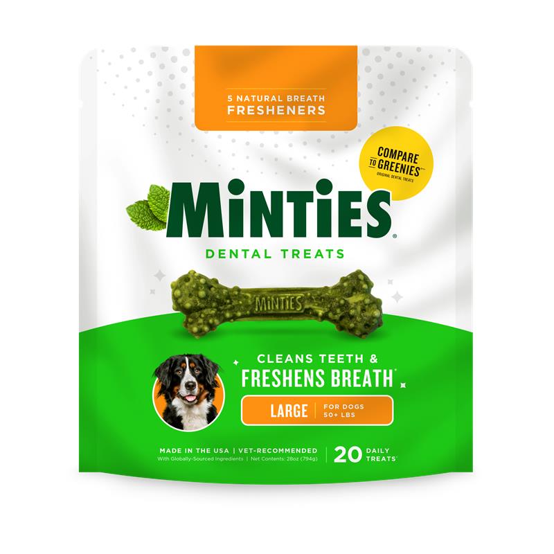 Minties Dental Treats for Dogs NEW