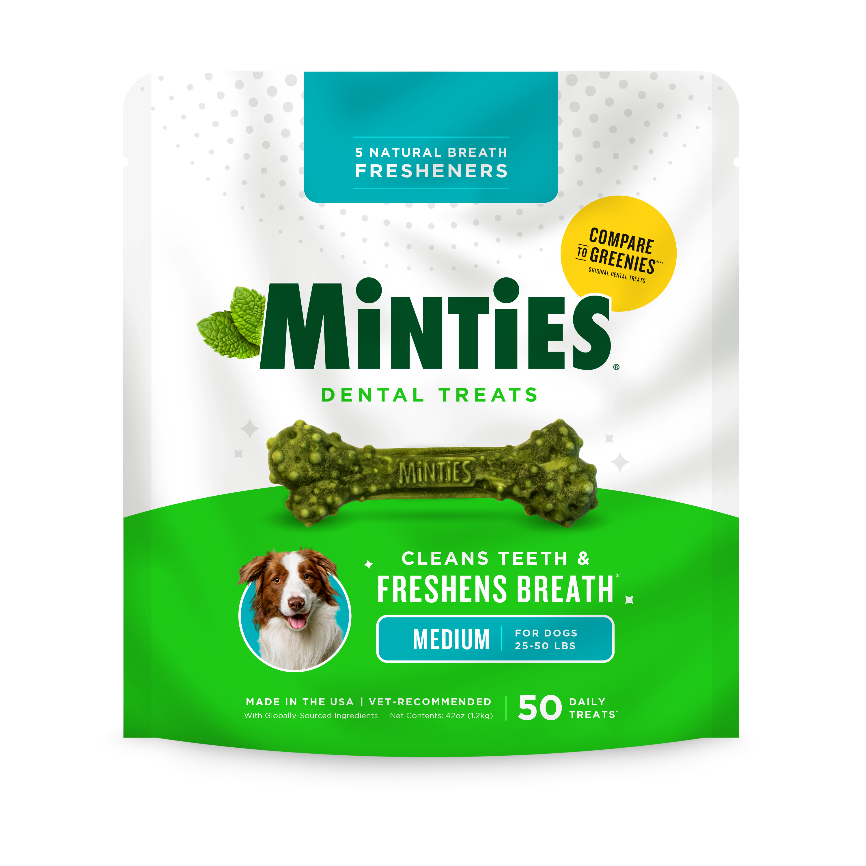 Minties Dental Treats for Dogs NEW