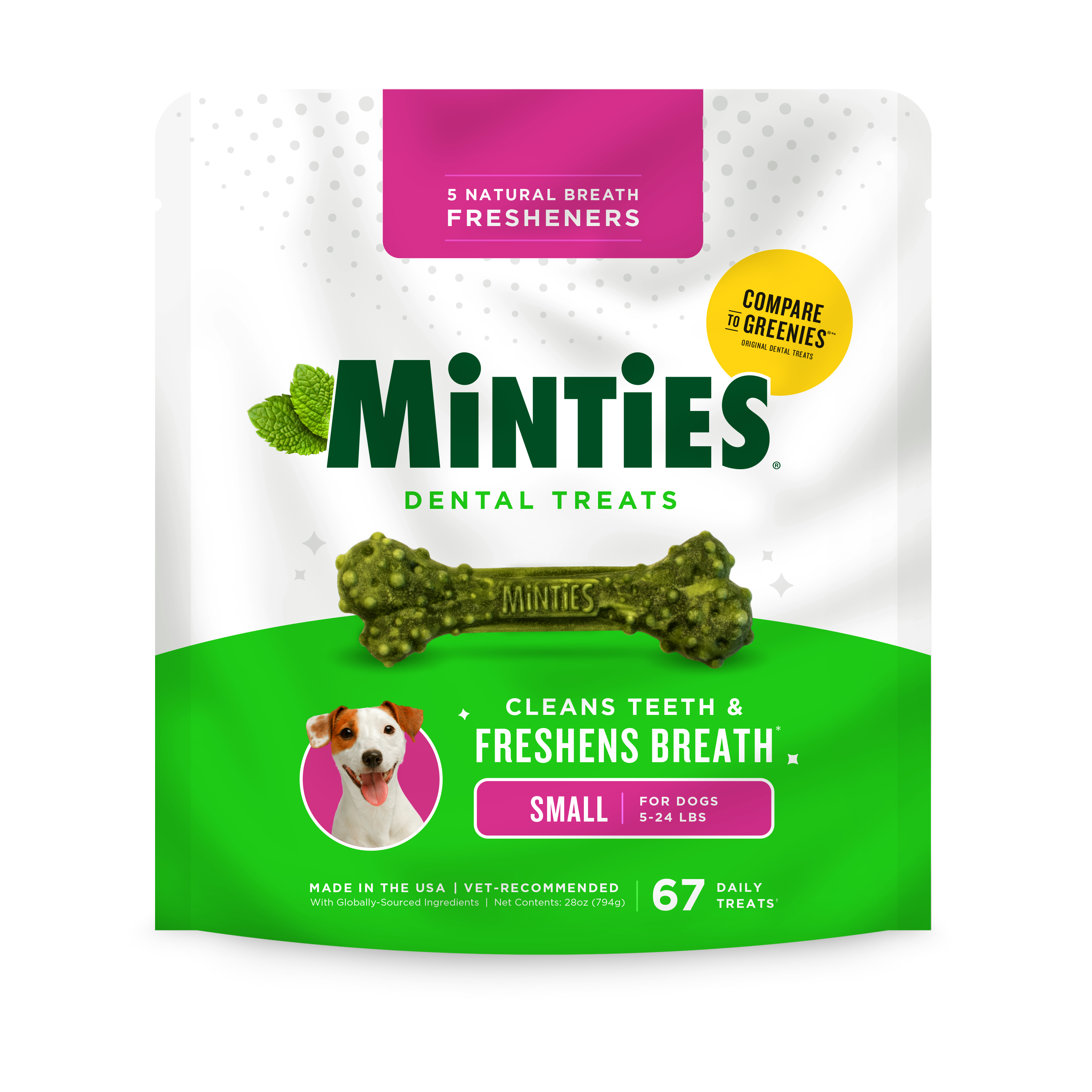 Minties Dental Treats for Dogs NEW
